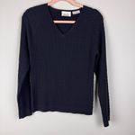 EP PRO GOLF‎ Women's Black Cable Knit V Photo 11
