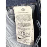 Boden Jeans Womens 26R Blue High Rise Wide Leg Cropped Patch Pocket Denim Pants Size 26 Photo 3