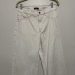 DL1961  Hepburn Wide Leg High Rise Vintage 31" Jeans in Eggshell Size 28 Photo 3