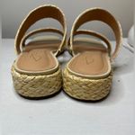 Joie  Niki Braided Straw Square Toe Block Heel Sandal Sz 8.5 Photo 7
