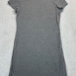 Quince T-Shirt Dress Casual Comfy Everyday Lyocell Blend Gray Size L Photo 0