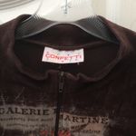 FINAL MARKDOWN Ladies’ Confetti Velour Track Jacket (Bust 43”) Size undefined Photo 7