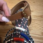 Tory Burch Braided Leather Flat Sandal Size 7 Photo 7