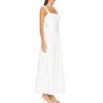 More to Come Maeve Maxi Dress White Size M Photo 1