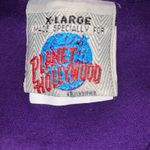 Planet Hollywood Vintage unisex 1991  Las Vegas Nevada Purple T-Shirt Tee  XL Photo 3