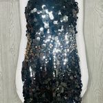 Nwt crystal sky large sequin dress eras tour style y2k spaghetti strap small Black Photo 2