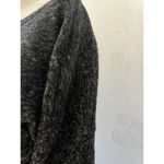 Everlane  Scoop Neck Cotton charcoal gray marbled long sleeve Cotton Top, XS Photo 2