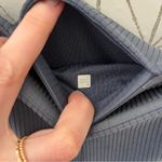 Lululemon  Ribbed Softstreme Zip-Leg High-Rise Cropped Pant 25"
Iron Blue Photo 5