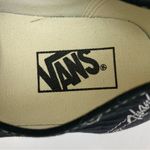 Vans Authentic Thank You Floral Black Women's Sneakers Color Black/White SZ 10.5 Photo 8