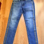 Vocal  Denim Jeans with Metallic Accents Photo 8