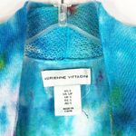 Adrienne Vittadini Small Shrug Sweater Handmade Tie Dye Good World Blue 1477 Photo 6