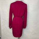 Diane Von Furstenberg  Silk Shirt Dress Sz 2 Belt Tie Photo 1
