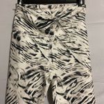Black and White Animal Print Leggings Size M Photo 2