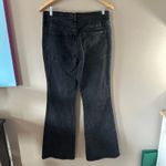 Madewell Skinny Flare Jeans in Black Frost Wash Size 31 Photo 1