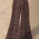 Berksha  Leopard Flare Pants Photo 0