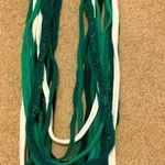 Cool string scarf Green Photo 0