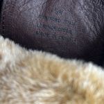 Sam Edelman  Winsford Brown Leather Lace Up Clogs Fur Booties Size 6.5M festival Photo 8
