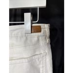 Crown & Ivy  Women's High Rise Skinny White Denim Jeans 14P Photo 8