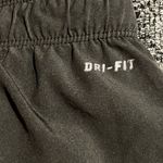 Nike Womens XS Dri Fit Running Shorts With Built In Biker Shorts-gray/yellow 3" Photo 6