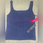 Wide Scoop Bra Tank in Melt large Blue Size 38 Photo 4