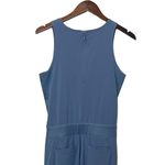 Athleta  Brooklyn Jumpsuit Cottage Blue 981021-03 Sleeveless Women’s Size 2 Photo 3