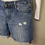 Label of Graded Goods L.O.G.G Blue Denim Distressed Shorts- Size 27 Photo 1