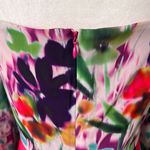 One33 Social Whimsical Watercolor Cutout Long Sleeve Maxi Dress Photo 11