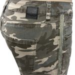 Jag jeans Camo Mid Rise Gold Tuxedo Stripe Skinny Crop Pants Cotton Blend Size 6 Photo 2