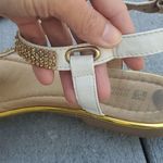 White Mountain  Bedazzled T-Trap Sandals with Cushion Sole Photo 6