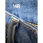 Sonoma  Skinny Distressed Knee Jeans Denim Size 14 Minimal Stretch Fit Med Wash Photo 6