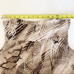Dana Buchman Sleeveless Top MP Snake Skin Print Lightweight Stretch Photo 3