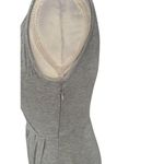 Kate & Mallory Y2K Womens Sleeveless Maxi Stretchy Dress Deep V Neck Fringe Hem Gray XS Western Photo 2