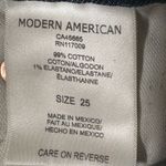 Anthropologie Modern American East Side High Rise Distressed Denim Shorts Photo 5