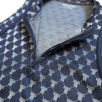 Tory Burch Tory Sport by  Navy Blue White Golf Athletic Knitted Mini Dress Small Photo 3