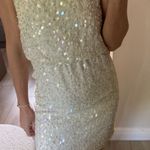 Alice + Olivia sequins white dress Photo 2