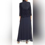 Alex Evenings NWT  Sequin Mock Two-Piece Gown with Jacket Photo 1