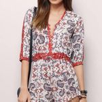 Anthropologie RAGA Paisley Print Romper Size S Photo 0