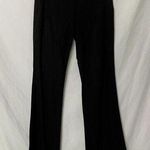 Theory Black Flat Front Cuffed Hem Slacks Dark Academia Trousers Dress Pants 0 Photo 0