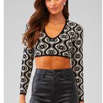 Finders Keepers Finders‎ Keepers Quinn Long Sleeve Knit Top Black S Photo 1