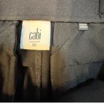 CAbi Pivot Pant Black Style 4512 Women's Size 10 | Slim Leg w/ Ankle Slit Photo 5