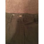 Mountain Lake  Women’s Shorts Green Cotton Pockets Walking Casual Size 12 Photo 3