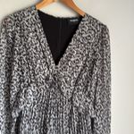 The Kooples Ruffled Baroque Print Mini Dress Photo 3