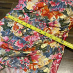 Beach Bay Vintage Floral One Piece Bikini Gold Faux Wrap Skirt 10 Retro Pin Up Photo 12