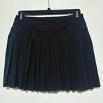Aerie OFFLINE By  Tiebreaker Pleated Skort Tennis Black Size Medium Photo 6