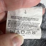 Old Navy  Womens T Shirt Top Graphic Print Short Sleeve V Neck Gray Teal Large Photo 7