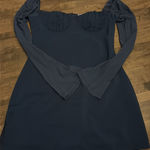 Princess Polly  navy long sleeve mini dress Photo 0