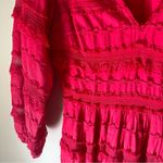 Ulla Johnson  A-Line Midi Pink Dress | 0 Photo 4