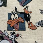 Vintage Looney Tunes Tapestry Vest 1996 Cartoon Tweety Bird Daffy Duck Retro Size undefined Photo 5