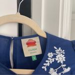 Farm Rio  Blue Long Sleeve Blouse Photo 3