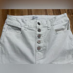 Zenana Outfitters white high rise cropped pants sz 28 Photo 1